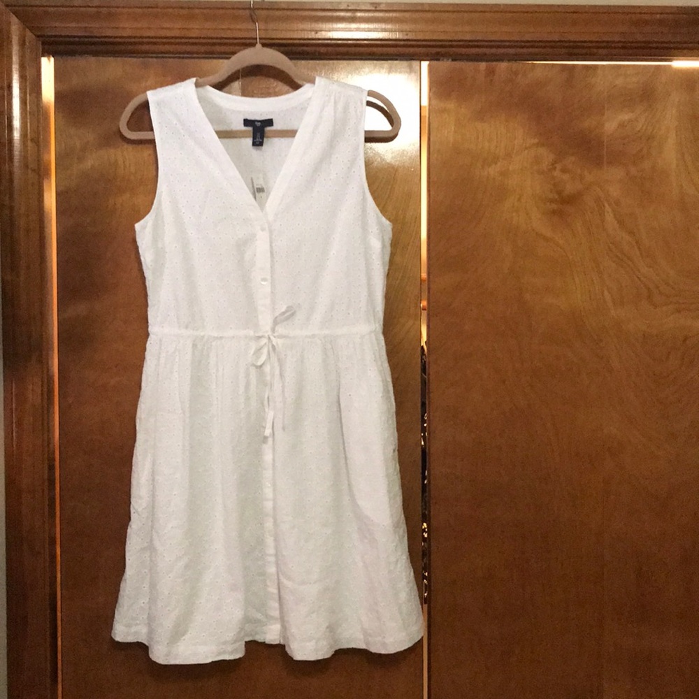 Gap white Dress NWT size small